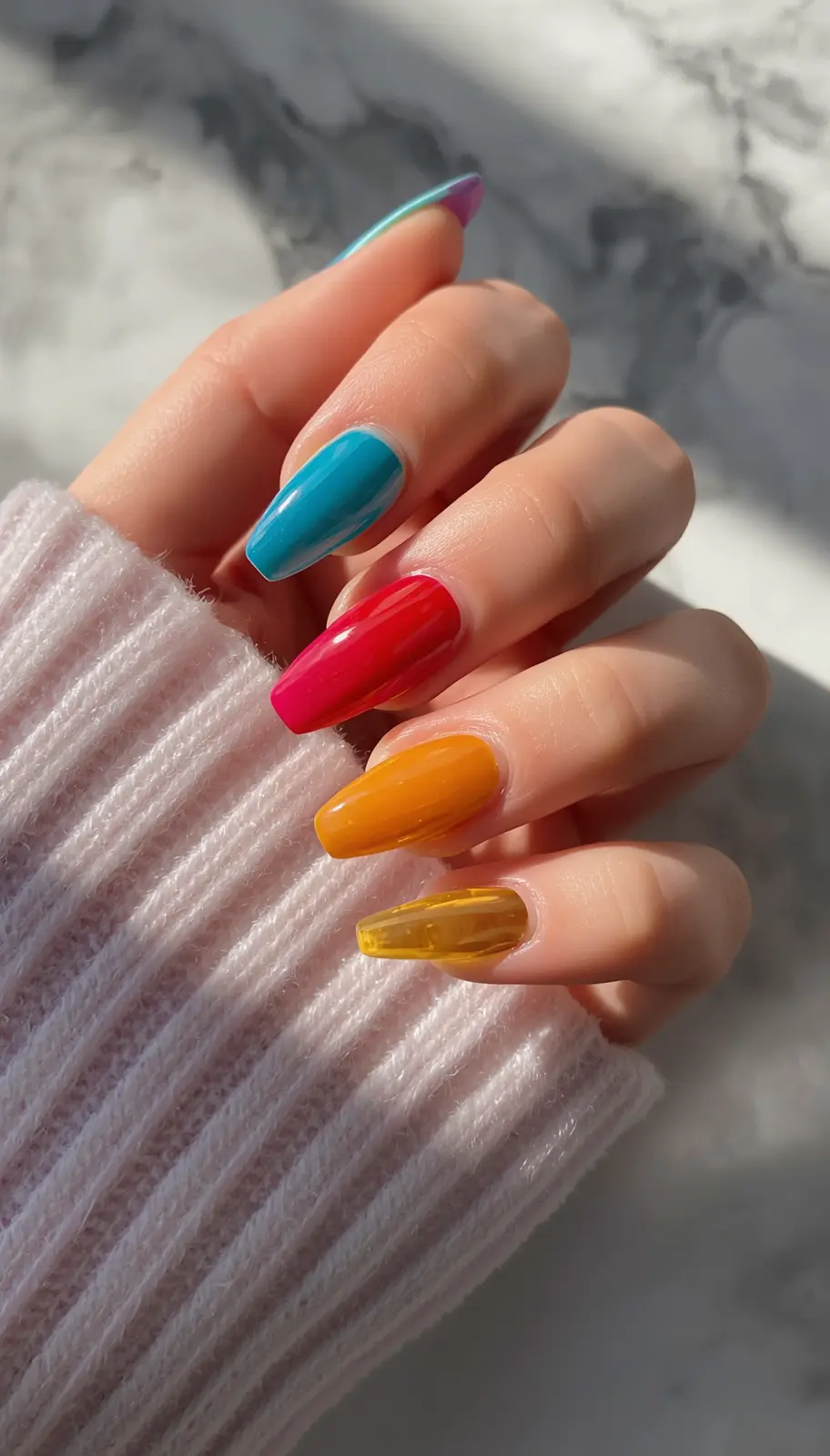Jelly Gloss nail design