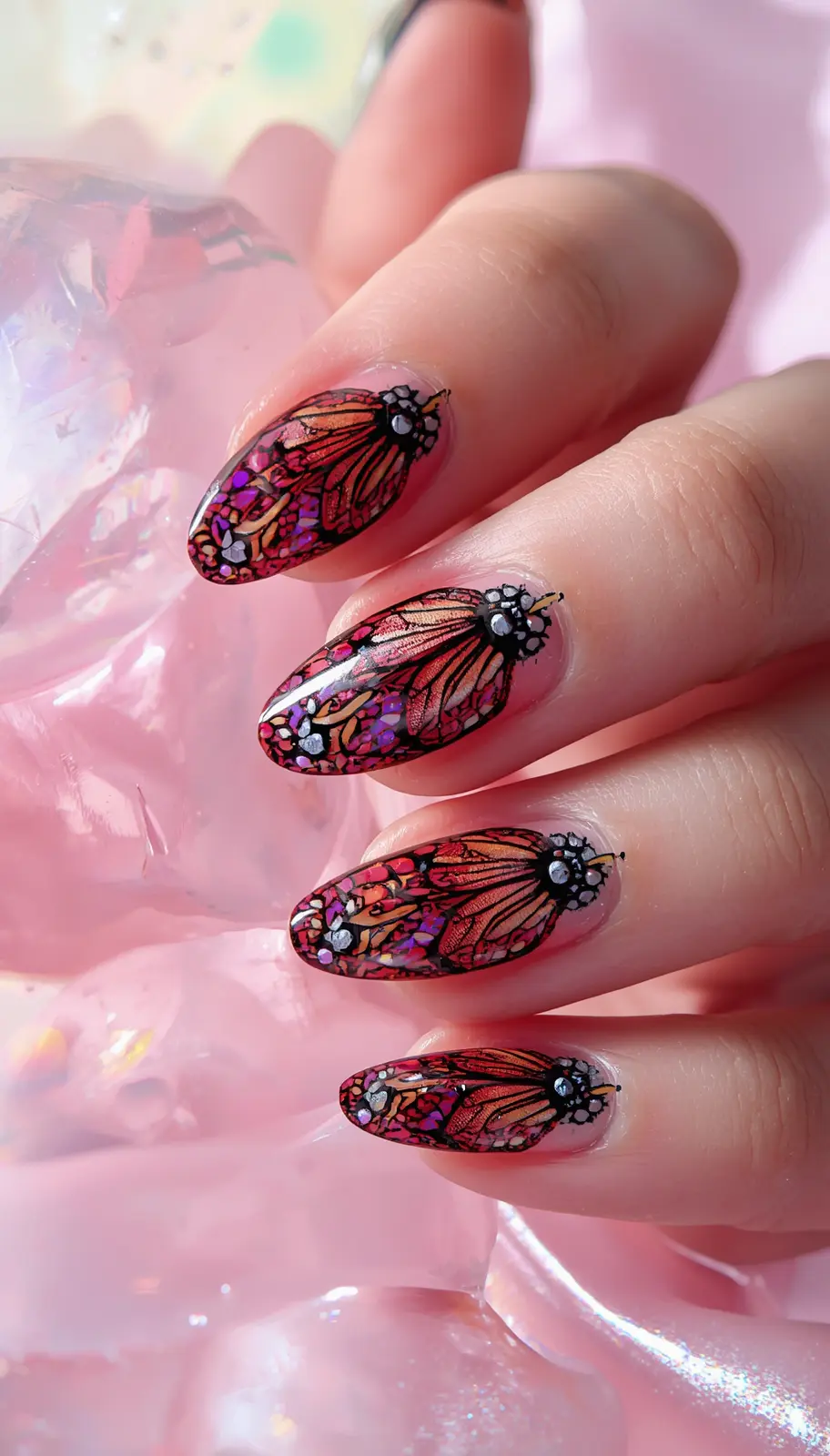 Butterfly Wing Nails
