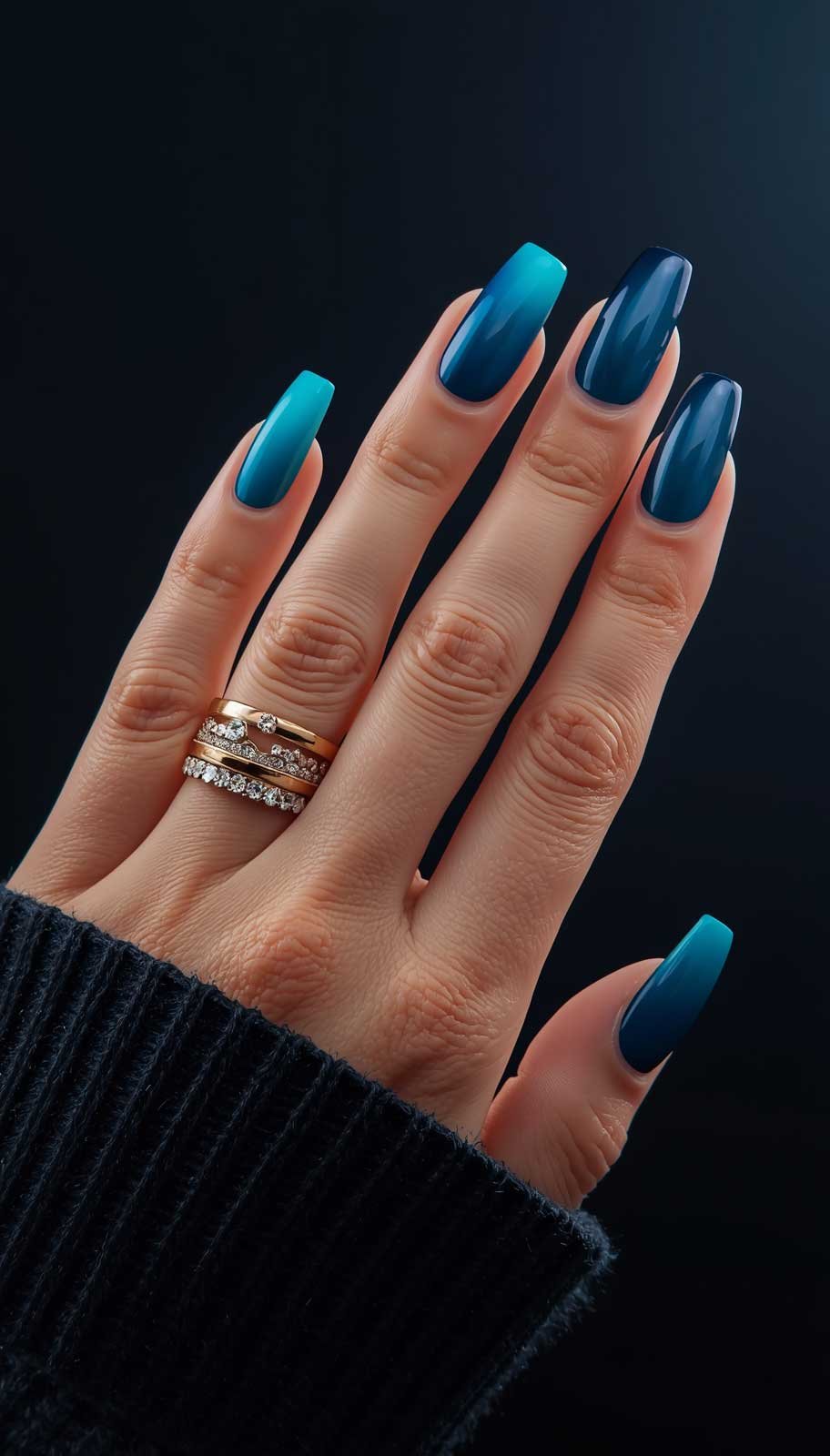 Ombre Fade Nails