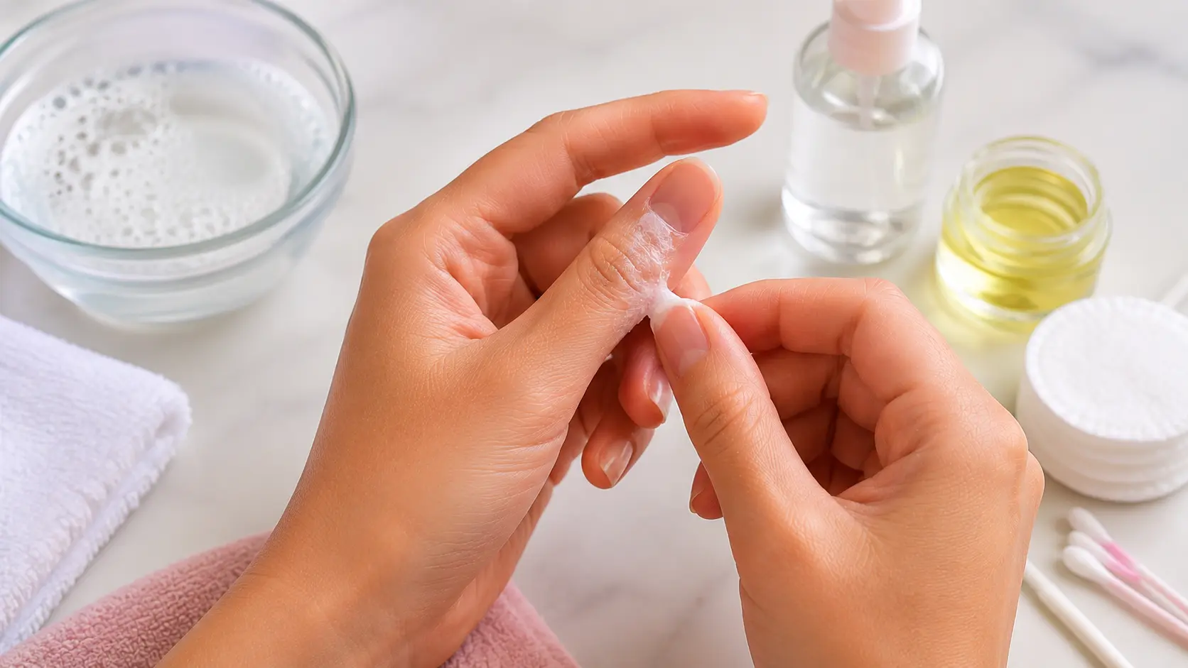 How to Remove Nail Glue from Skin Safely at Home